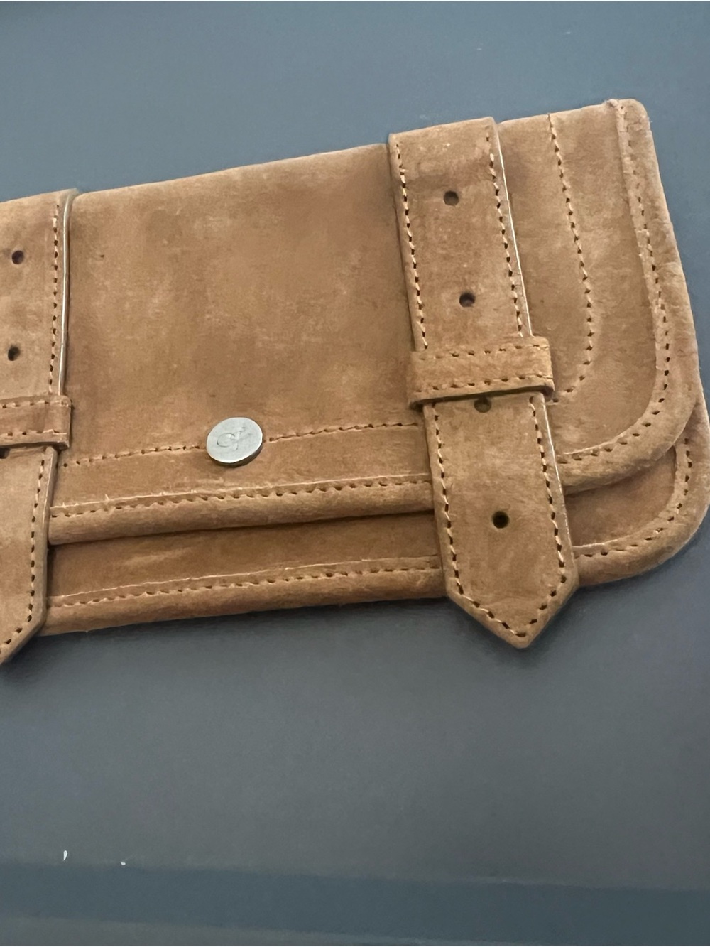 Proenza Schouler PS1 Suede Wallet